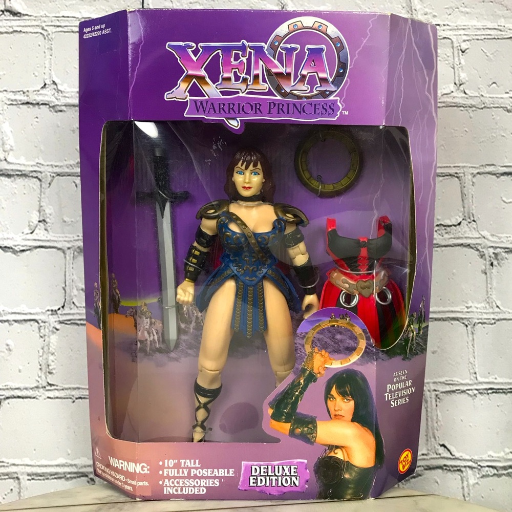 Xena Warrior Princess Deluxe Edition 1996 Vintage TV Show Series 10” Tall Figure